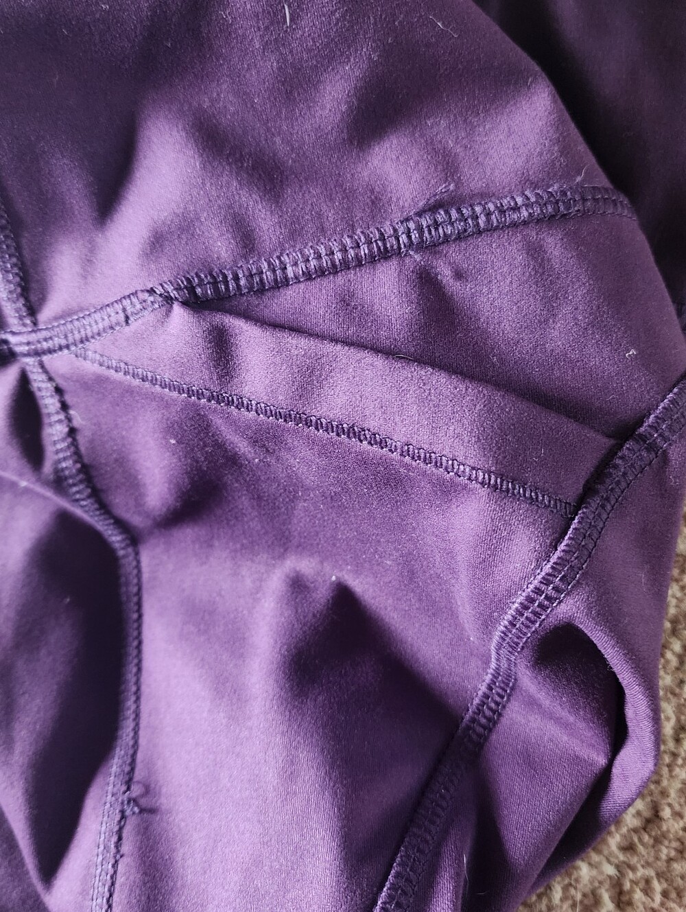 Purple All In Motion Legging - Picture 4 of 5